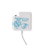 Wall Charger Wrap in 2 Sizes, Paper Leather, Blue Easter Eggs | AddOns | iCoverLover.com.au