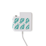 Wall Charger Wrap in 2 Sizes, Paper Leather, Blue Candies | AddOns | iCoverLover.com.au