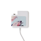 Wall Charger Wrap in 2 Sizes, Paper Leather, Flamingo Couple | AddOns | iCoverLover.com.au