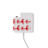 Wall Charger Wrap in 2 Sizes, Paper Leather, Palm Trees | AddOns | iCoverLover.com.au