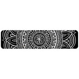 Wall Charger Wrap in 2 Sizes, Paper Leather, Whitish Mandala | AddOns | iCoverLover.com.au
