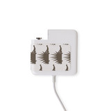 Wall Charger Wrap in 2 Sizes, Paper Leather, Hedgehogs | AddOns | iCoverLover.com.au