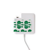 Wall Charger Wrap in 2 Sizes, Paper Leather, Green Trees | AddOns | iCoverLover.com.au