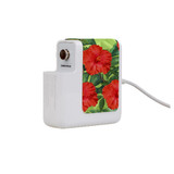 61W Wall Charger Wrap (160mm x 40mm), Paper Leather, Plant Garden | AddOns | iCoverLover.com.au