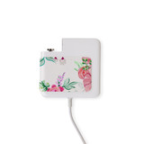 Wall Charger Wrap in 2 Sizes, Paper Leather, Floral Garden | AddOns | iCoverLover.com.au