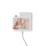 Wall Charger Wrap in 2 Sizes, Paper Leather, Marble Pattern | AddOns | iCoverLover.com.au