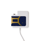 Wall Charger Wrap in 2 Sizes, Paper Leather, Gemini Sign | AddOns | iCoverLover.com.au