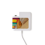 Wall Charger Wrap in 2 Sizes, Paper Leather, Brighton Bathing Boxes | AddOns | iCoverLover.com.au