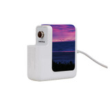 61W Wall Charger Wrap (160mm x 40mm), Paper Leather, Sunset At Henley Beach | AddOns | iCoverLover.com.au