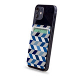 1 or 2 Card Slot Wallet Adhesive AddOn, Paper Leather, Chevron ZigZag | AddOns | iCoverLover.com.au