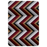 1 or 2 Card Slot Wallet Adhesive AddOn, Paper Leather, Black Brown Red ZigZag | AddOns | iCoverLover.com.au