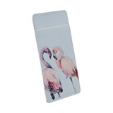 1 or 2 Card Slot Wallet Adhesive AddOn, Paper Leather, Flamingo Couple | AddOns | iCoverLover.com.au