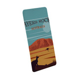 1 or 2 Card Slot Wallet Adhesive AddOn, Paper Leather, Ayers Rock | AddOns | iCoverLover.com.au