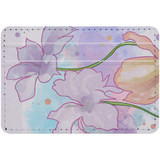 1 or 2 Card Slot Wallet Adhesive AddOn, Paper Leather, Watercolour Floral | AddOns | iCoverLover.com.au
