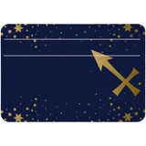 1 or 2 Card Slot Wallet Adhesive AddOn, Paper Leather, Sagittarius Symbol | AddOns | iCoverLover.com.au