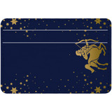 1 or 2 Card Slot Wallet Adhesive AddOn, Paper Leather, Sagittarius Drawing | AddOns | iCoverLover.com.au