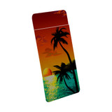 1 or 2 Card Slot Wallet Adhesive AddOn, Paper Leather, Palm Tree Sunset | AddOns | iCoverLover.com.au