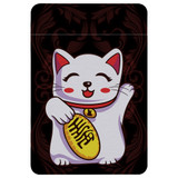 1 or 2 Card Slot Wallet Adhesive AddOn, Paper Leather, Maneki Cat | AddOns | iCoverLover.com.au