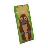1 or 2 Card Slot Wallet Adhesive AddOn, Paper Leather, Platypus | AddOns | iCoverLover.com.au
