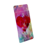 1 or 2 Card Slot Wallet Adhesive AddOn, Paper Leather, Heart Painting | AddOns | iCoverLover.com.au