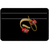 1 or 2 Card Slot Wallet Adhesive AddOn, Paper Leather, Embellished Letter D | AddOns | iCoverLover.com.au