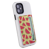 1 or 2 Card Slot Wallet Adhesive AddOn, Paper Leather, Watermelons | AddOns | iCoverLover.com.au