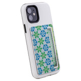 1 or 2 Card Slot Wallet Adhesive AddOn, Paper Leather, Snowflakes | AddOns | iCoverLover.com.au