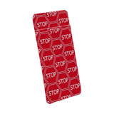 1 or 2 Card Slot Wallet Adhesive AddOn, Paper Leather, Stop Signs | AddOns | iCoverLover.com.au