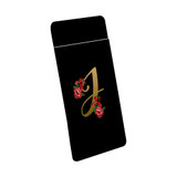1 or 2 Card Slot Wallet Adhesive AddOn, Paper Leather, Embellished Letter J | AddOns | iCoverLover.com.au