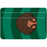 1 or 2 Card Slot Wallet Adhesive AddOn, Paper Leather, Echidna Portrait | AddOns | iCoverLover.com.au