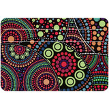 1 or 2 Card Slot Wallet Adhesive AddOn, Paper Leather, Dotted Abstract Painting | AddOns | iCoverLover.com.au