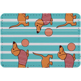 1 or 2 Card Slot Wallet Adhesive AddOn, Paper Leather, Dachshund Dogs Cute | AddOns | iCoverLover.com.au