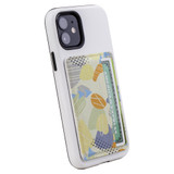 1 or 2 Card Slot Wallet Adhesive AddOn, Paper Leather, Boho Abstract | AddOns | iCoverLover.com.au