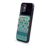 1 or 2 Card Slot Wallet Adhesive AddOn, Paper Leather, Bohemian Pattern | AddOns | iCoverLover.com.au