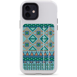 1 or 2 Card Slot Wallet Adhesive AddOn, Paper Leather, Bohemian Pattern | AddOns | iCoverLover.com.au