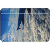 1 or 2 Card Slot Wallet Adhesive AddOn, Paper Leather, Sky Clouds From Plane | AddOns | iCoverLover.com.au