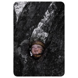 1 or 2 Card Slot Wallet Adhesive AddOn, Paper Leather, Head On A Tree | AddOns | iCoverLover.com.au