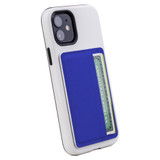 1 or 2 Card Slot Wallet Adhesive AddOn, Paper Leather, Blue | AddOns | iCoverLover.com.au