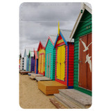 1 or 2 Card Slot Wallet Adhesive AddOn, Paper Leather, Brighton Bathing Boxes | AddOns | iCoverLover.com.au