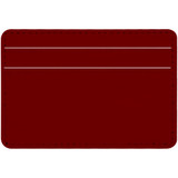 1 or 2 Card Slot Wallet Adhesive AddOn, Paper Leather, Maroon Red | AddOns | iCoverLover.com.au