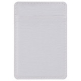 1 or 2 Card Slot Wallet Adhesive AddOn, Paper Leather, White | AddOns | iCoverLover.com.au