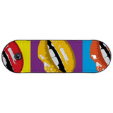 Universal Cable Cord Wrap (100mm x 30mm), Paper Leather, Pop Art Lips | AddOns | iCoverLover.com.au