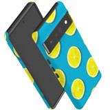 For Google Pixel 7, 6 Pro Case Tough Protective Cover Lemon Slices