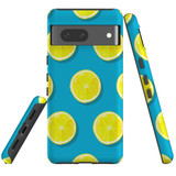 For Google Pixel 7 Case Tough Protective Cover Lemon Slices