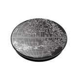 PopSockets PopGrip, Swappable, Phone Holder & Stand, Death Star Aluminium | iCoverLover.com.au