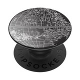 PopSockets PopGrip, Swappable, Phone Holder & Stand, Death Star Aluminium | iCoverLover.com.au