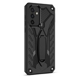 For Samsung Galaxy A34 5G Case Armour Shockproof Tough Cover Kickstand Black
