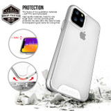 iCoverLover For iPhone 11 Pro Case & [2-Pack] Tempered Glass Screen Protectors, Clear