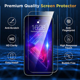 iCoverLover For iPhone 14 Pro Case & [2-Pack] Tempered Glass Screen Protectors, Clear