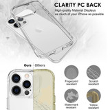 iCoverLover For iPhone 13 Pro Max Case & [2-Pack] Tempered Glass Screen Protectors, Clear